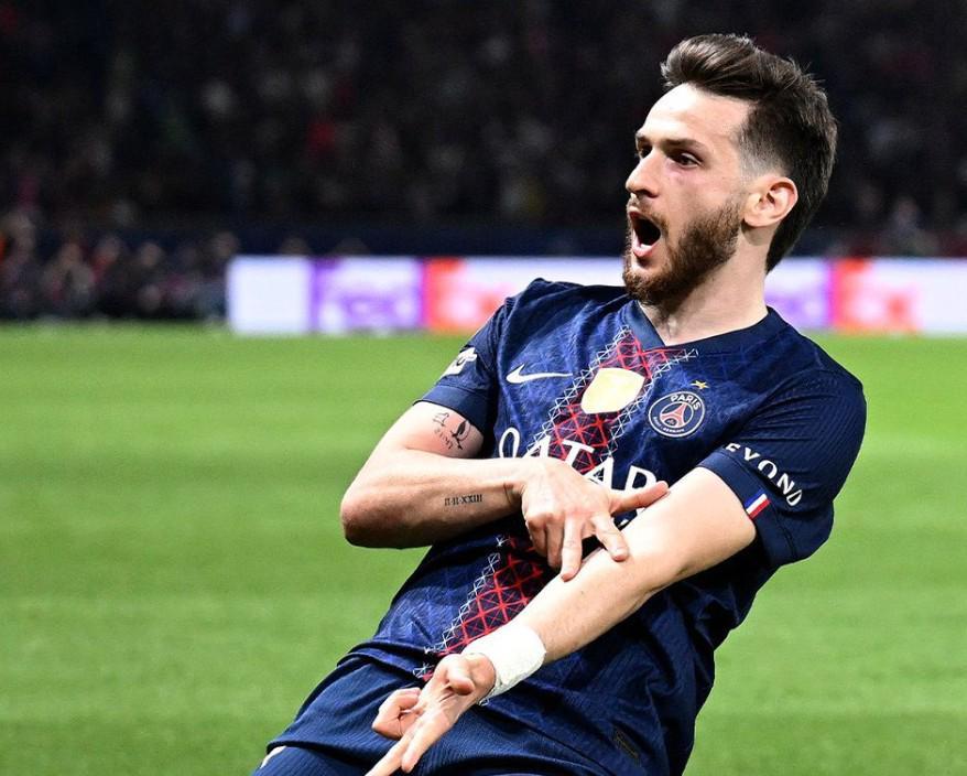 华体会官网-克瓦拉茨赫利亚欧冠淘汰赛为巴黎打进8球，队史仅次于姆巴佩